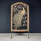 Vintage Italian Fireplace Screen in Metal and Bead Embroidery, 1930s 1