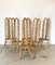 Bamboo Chairs, 1970s, Set of 6 1