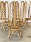 Bamboo Chairs, 1970s, Set of 6, Image 2