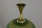 Mid-Century Italian Green and Yellow Glass Pendant Lamp, 1960s, Image 14