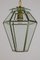 Mid-Century Italian Lanter Pendant Lamp in the style of Adolf Loose Style, 1950s 4