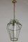 Mid-Century Italian Lanter Pendant Lamp in the style of Adolf Loose Style, 1950s, Image 10