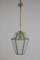 Mid-Century Italian Lanter Pendant Lamp in the style of Adolf Loose Style, 1950s 1