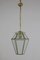Mid-Century Italian Lanter Pendant Lamp in the style of Adolf Loose Style, 1950s, Image 1