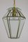 Mid-Century Italian Lanter Pendant Lamp in the style of Adolf Loose Style, 1950s 2
