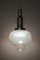Space Age Italian Chromed Wall Milk Murano Glass Lamp by Gaetano Sciolari, 1960s 2