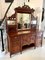 Antique Victorian Sideboard in Carved Walnut with Mirror, 1880, Image 1