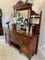 Antique Victorian Sideboard in Carved Walnut with Mirror, 1880 4