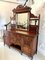 Antique Victorian Sideboard in Carved Walnut with Mirror, 1880 3
