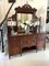 Antique Victorian Sideboard in Carved Walnut with Mirror, 1880 5