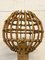 Wall Lamps in Wicker and Bamboo, 1970s, Set of 2 5