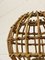 Wall Lamps in Wicker and Bamboo, 1970s, Set of 2, Image 4