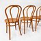 Vintage Birch Bentwood Dining Chairs, 1960s, Set of 4 2