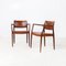 Model 65 Rosewood Dining Chairs by Niels Otto (N. O.) Møller for J.L. Møllers, Set of 2 1