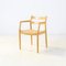 Oak Model 67 Papercord Dining Chair by Niels Otto (N. O.) Møller for J.L. Møllers 7