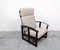 Mid-Century Armchair with Wooden Skeleton, 1970s 1