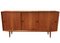 Credenza in teak con ante scorrevoli, Danimarca, anni '60, Immagine 1