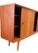 Credenza in teak con ante scorrevoli, Danimarca, anni '60, Immagine 6