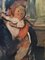 François Gos, Madre e figli, Guazzo e acquerello su carta, anni '60, Immagine 6