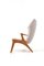 Danish Wing Chair in Oak by Kurt Østervig, 1950s 9