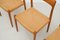 Model 77 Chairs in Teak and Papercord by Niels Møller, 1960, Set of 4, Image 6