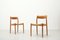 Model 77 Chairs in Teak and Papercord by Niels Møller, 1960, Set of 4 4
