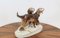 Estatuilla de cerámica esmaltada de perros de caza, años 70, Imagen 5