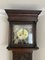 George III Carved Oak Brass Face Longcase Clock 3