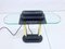 Halogen Table Lamp in Brass Chrome Glass, 1980s, Image 3