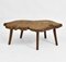 Mid-Century Sculptural Coffee Table in Burr and Elm by Jack Grimble, 1965 1