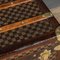 Antique French Trunk in Damier Canvas from Louis Vuitton, 1900, Image 22