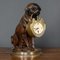 Support d'Horloge Chien de la Forêt-Noire Antique, Allemagne, 1900 2