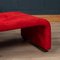 Vintage Red Coronado Armchair and Footstool by Tobia Scarpa for B&B Italia, 1970s, Set of 2 20