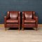 Vintage Dutch Leather Club Chairs, 1970, Set of 2 3