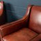 Vintage Dutch Leather Club Chairs, 1970, Set of 2 17