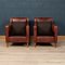 Vintage Dutch Leather Club Chairs, 1970, Set of 2 7