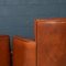Vintage Dutch Leather Club Chairs, 1970, Set of 2, Image 21