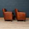 Vintage Dutch Leather Club Chairs, 1970, Set of 2, Image 6