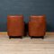 Vintage Dutch Leather Club Chairs, 1970, Set of 2 5