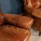 Vintage Dutch Leather Club Chairs, 1970, Set of 2 15