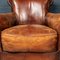 Vintage Dutch Leather Club Chairs, 1970, Set of 2 8