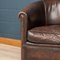 Vintage Dutch Leather Club Chairs, 1970, Set of 2 11