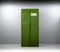 Industrial Green Cabinet, 1950s, Image 5