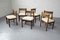 Chaises de Salle à Manger en Wengé, 1960s, Set de 6 1