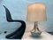 Large Brutalist Table Lamp with Ceramic Foot, 1960s, Image 7