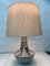 Large Brutalist Table Lamp with Ceramic Foot, 1960s 1