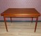 Extendable Teak Dining Table, 1960s, Image 1