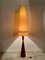 Lámpara de pie Diabolo de teca de Fog & Mørup, años 60, Imagen 11