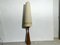 Lámpara de pie Diabolo de teca de Fog & Mørup, años 60, Imagen 1