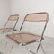 Amber Plia Folding Chairs by Giancarlo Piretti for Anonima Castelli, 1960s, Set of 4, Image 10